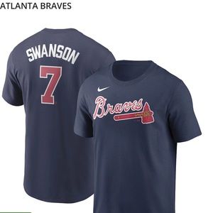 Nike Braves Dansby Swanson Tshirt